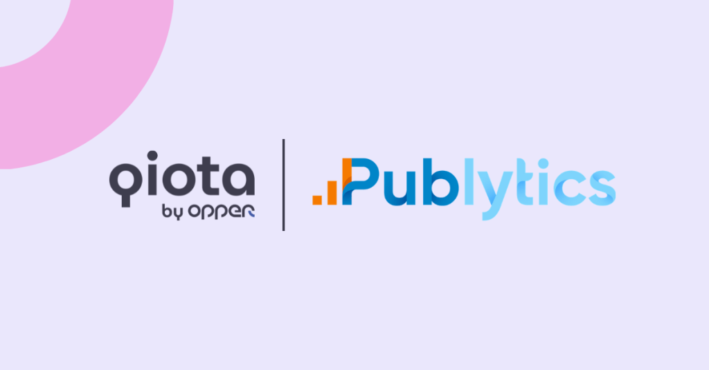 Qiota | Publytics: l’integrazione che unisce monetizzazione e analytics per gli&nbsp;editori